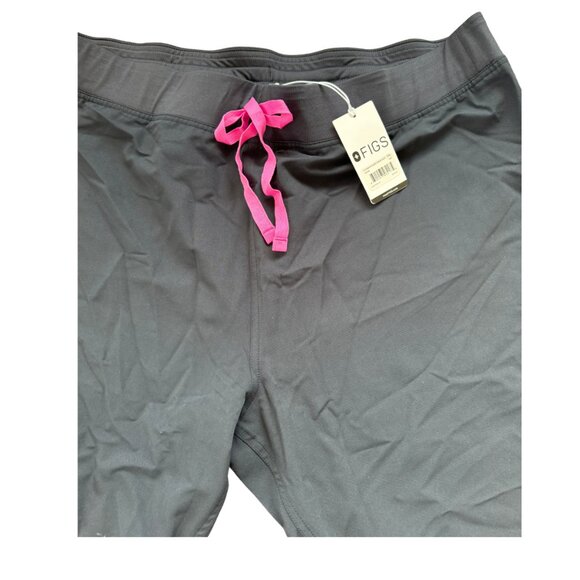 Figs High Waisted Livingston Basic Scrub Pants gray plus size XXL nurse - Picture 4 of 11